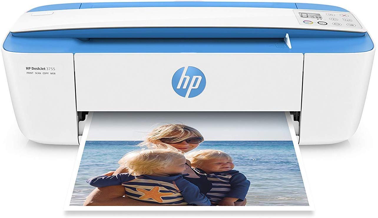 HP طابعة DeskJet 3755 المدمجة اللاسلكية الكل في واحد