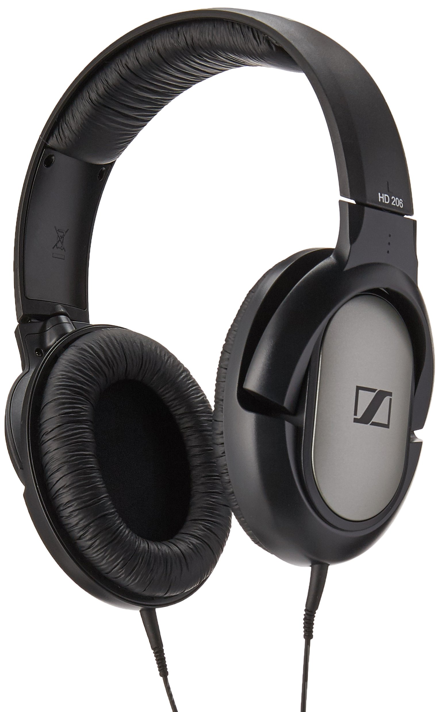 Sennheiser Consumer Audio HD 206 سماعات مغلقة من الخلف فوق الأذن