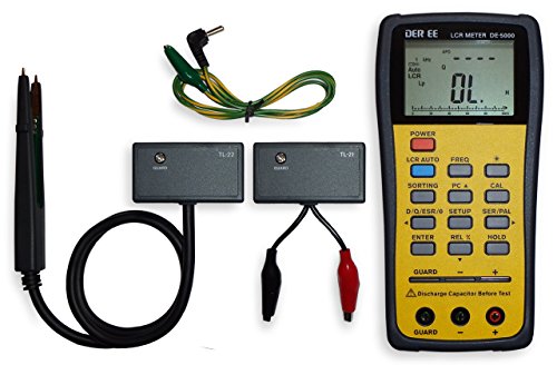 DER EE ELECTRICAL INSTRUMENT جهاز قياس LCR محمول باليد DE-5000