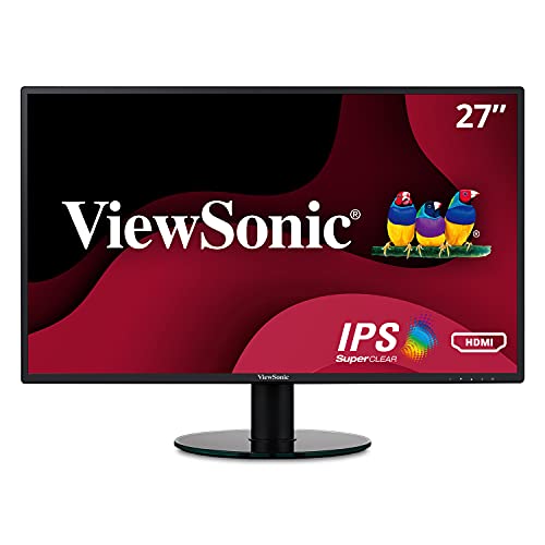 Viewsonic VA2719-2K-SMHD 27 بوصة IPS 2K 1440p شاشة LED بدون إطار مع HDMI