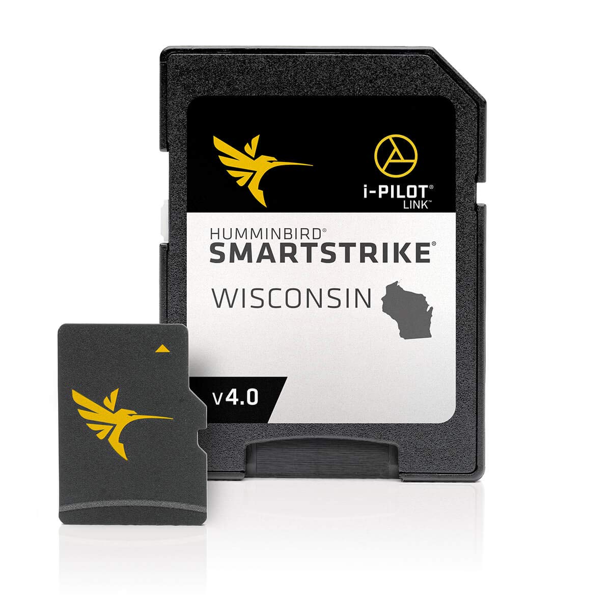 Humminbird 600041-4 SmartStrike Wisconsin V4 Digital GPS Maps Micro Card