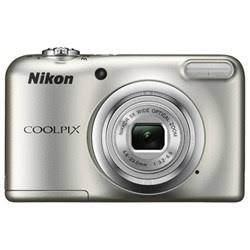 Nikon COOLPIX A10 16.1MP 5x Zoom NIKKOR Glass Lens Digital Camera (26518B) Silver - (مجدد معتمد)