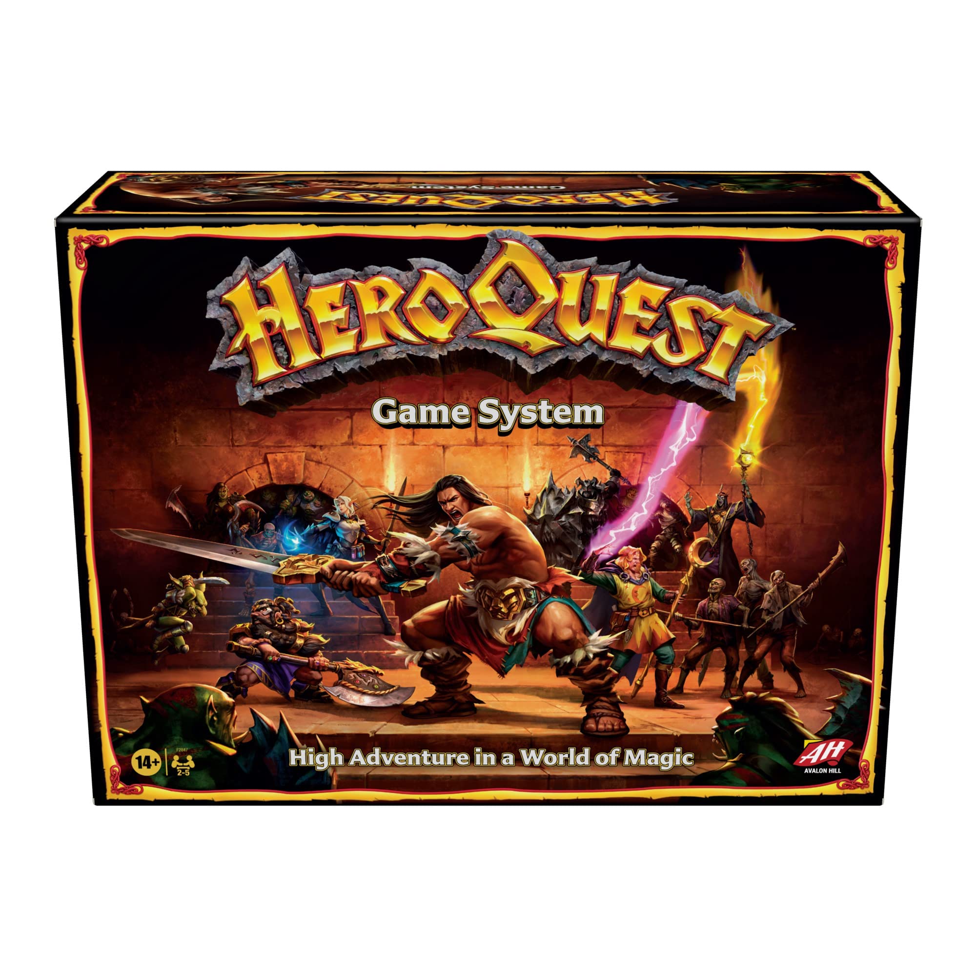 Hasbro Gaming نظام لعبة أفالون هيل HeroQuest