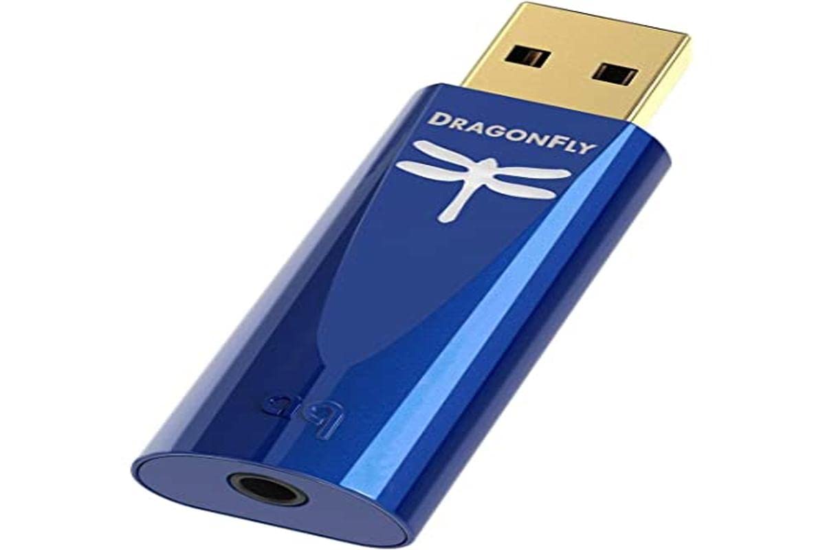 AudioQuest محول Dragonfly Cobalt USB الرقمي إلى التناظري