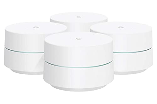Google 4 Pk Wifi AC1200 نظام WiFi منزلي مزدوج النطاق