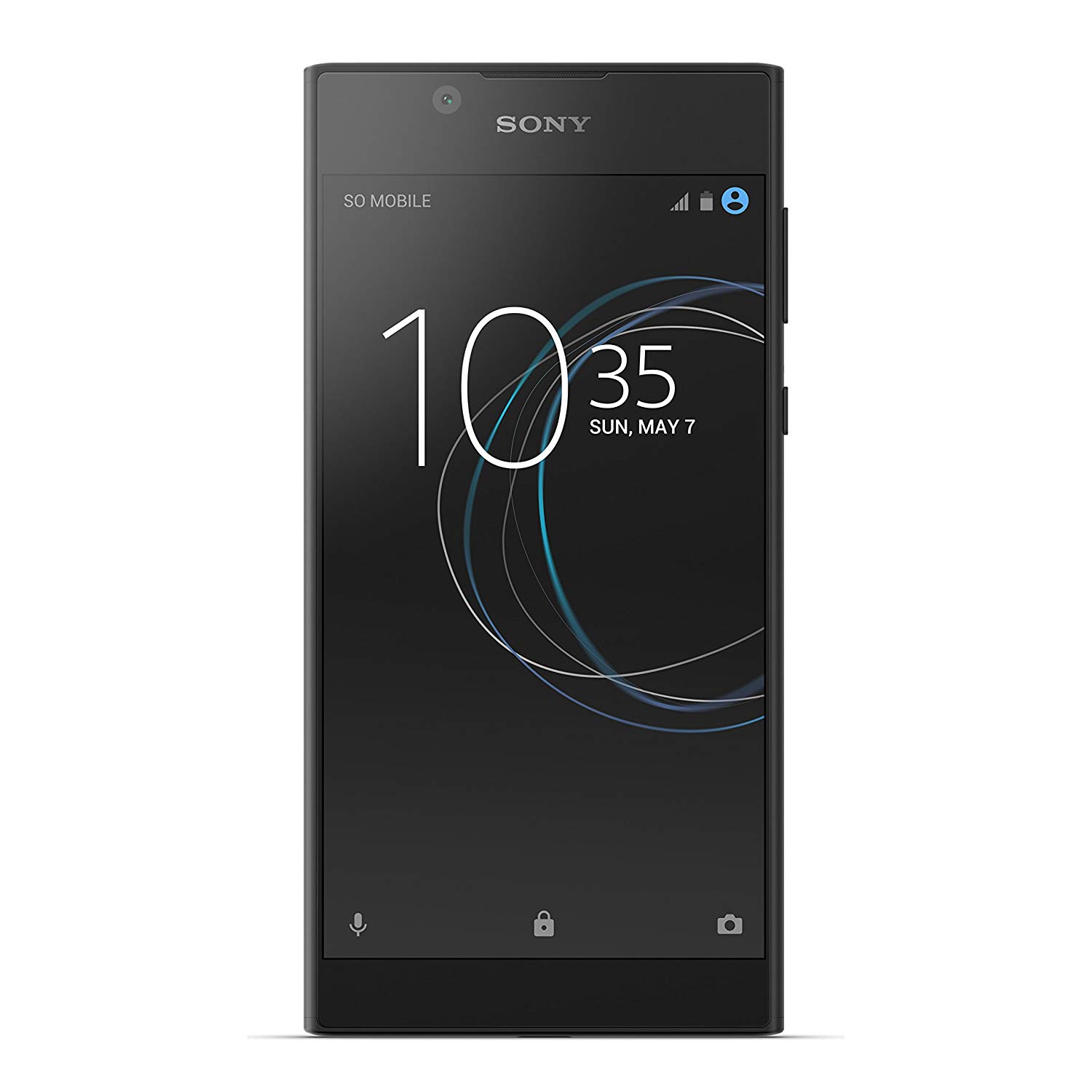 Sony Xperia L1 - هاتف ذكي غير مقفل - 16 جيجا بايت - أسود (ضمان أمريكي)