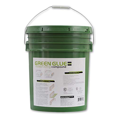 Green Glue Noiseproofing Compound - دلو 5 جالون