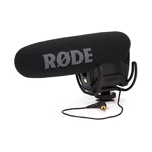 RØDE Microphones ميكروفون Rode VideoMicPro صغير الاتجاه على الكاميرا مع Rycote Lyre Shockmount