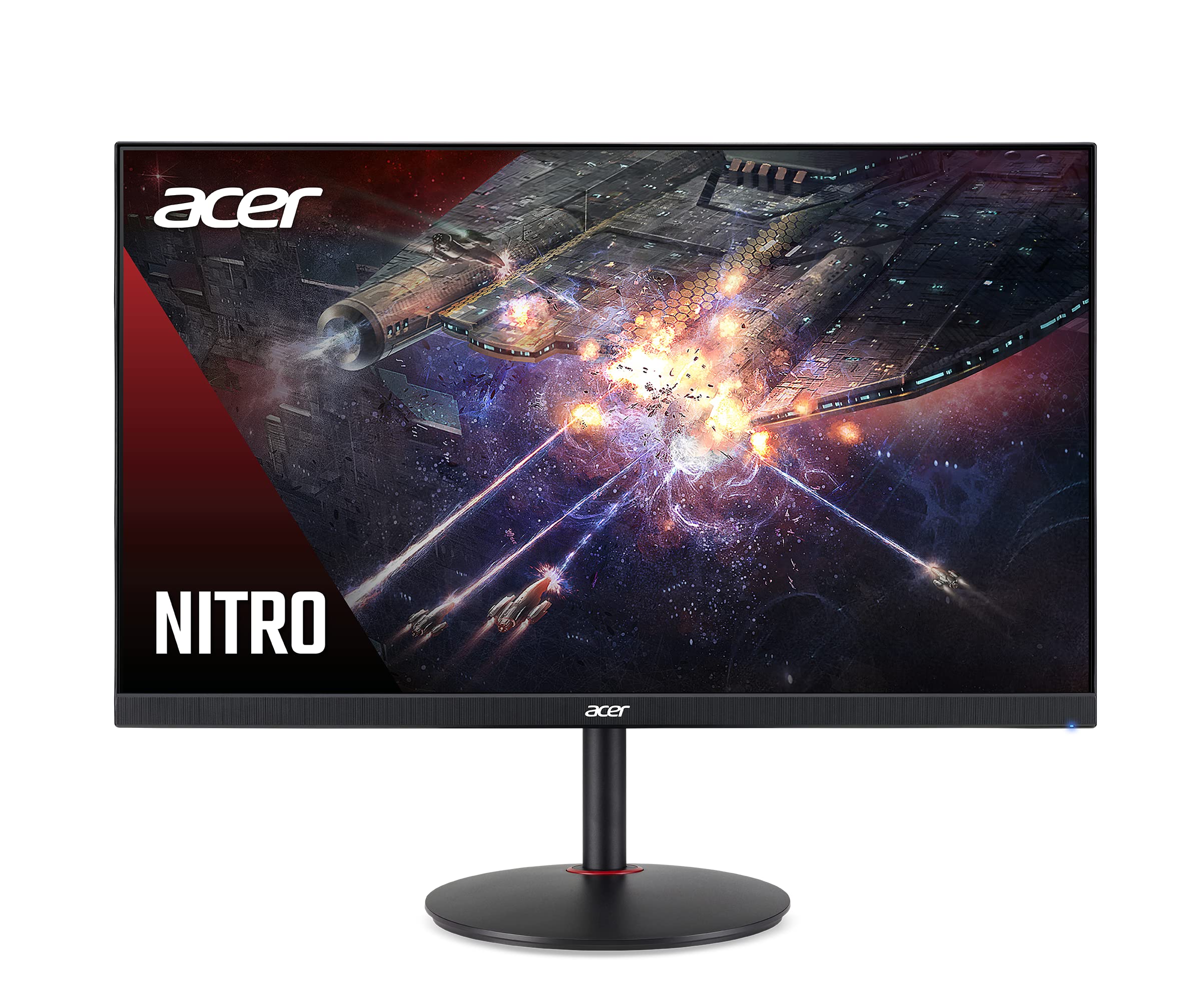  Acer شاشة Nitro XV272U Vbmiiprx 27 بوصة بدون إطار WQHD 2560 x 1440 للألعاب | AMD FreeSync Premium | Agile-Splendor IPS | فيركلوك إلى 170 هرتز | يصل إلى 0.5...