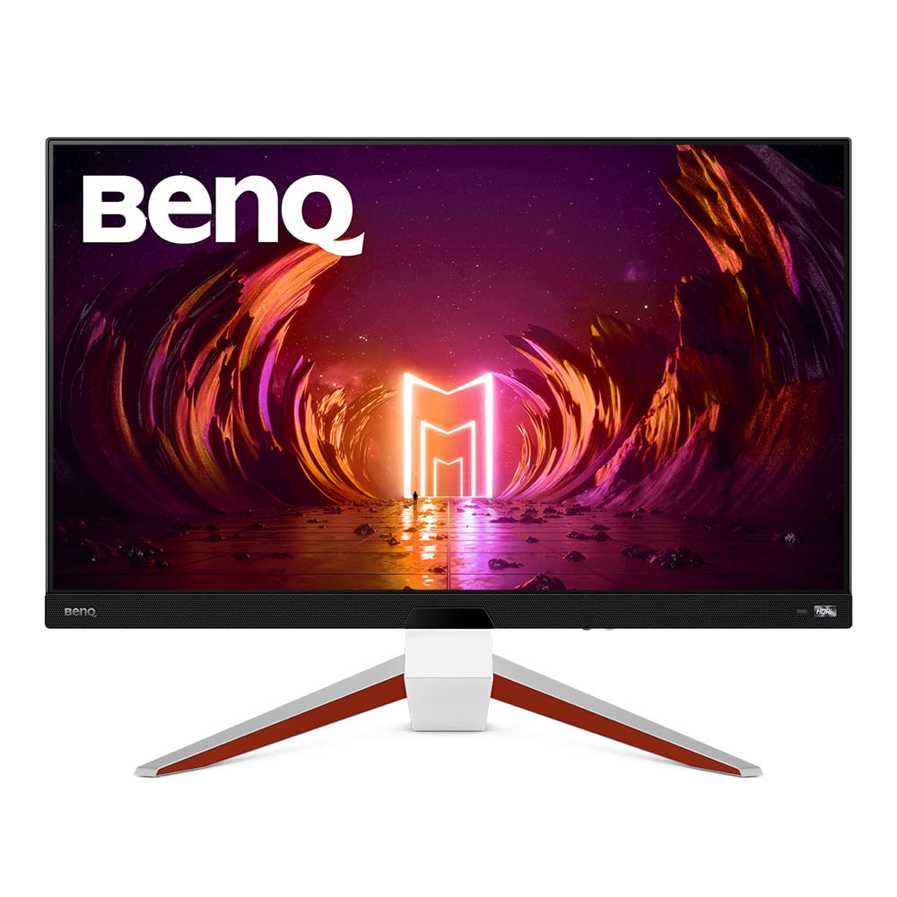  BenQ شاشة ألعاب الكمبيوتر Mobiuz EX2710U مقاس 27 بوصة بدقة 4K UHD IPS 144 هرتز مع 1 مللي ثانية GtG و HDR 600 و HDRi و HDMI 2.1 و 98٪ P3 ومحسن...