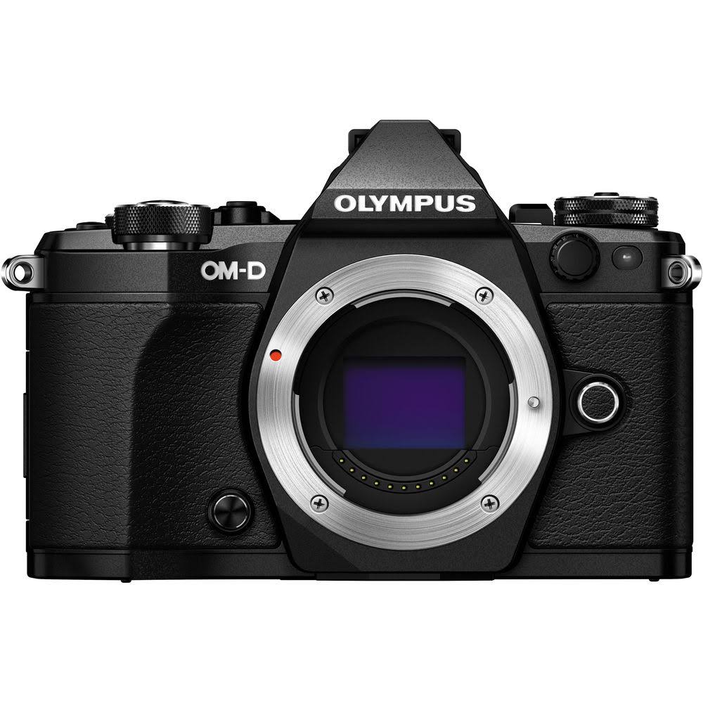 Olympus كاميرا OM-D E-M5 Mark II للهيكل الرقمية بدون مرآة [أسود] إصدار عالمي (بدون ضمان)