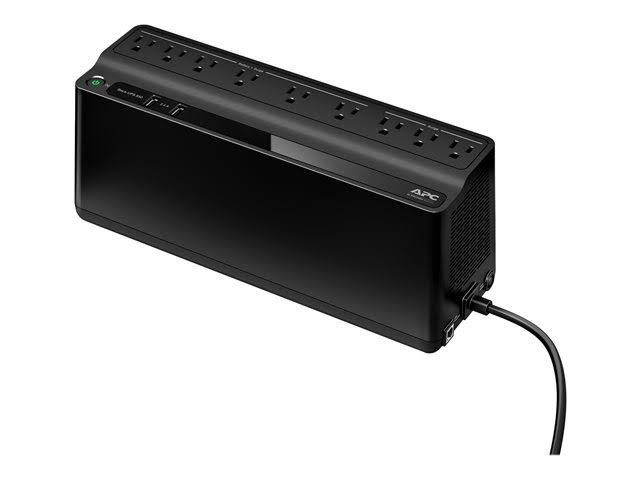 APC Back-UPS 850VA UPS Battery Backup & Surge Protector مع منافذ شحن USB (BE850M2)