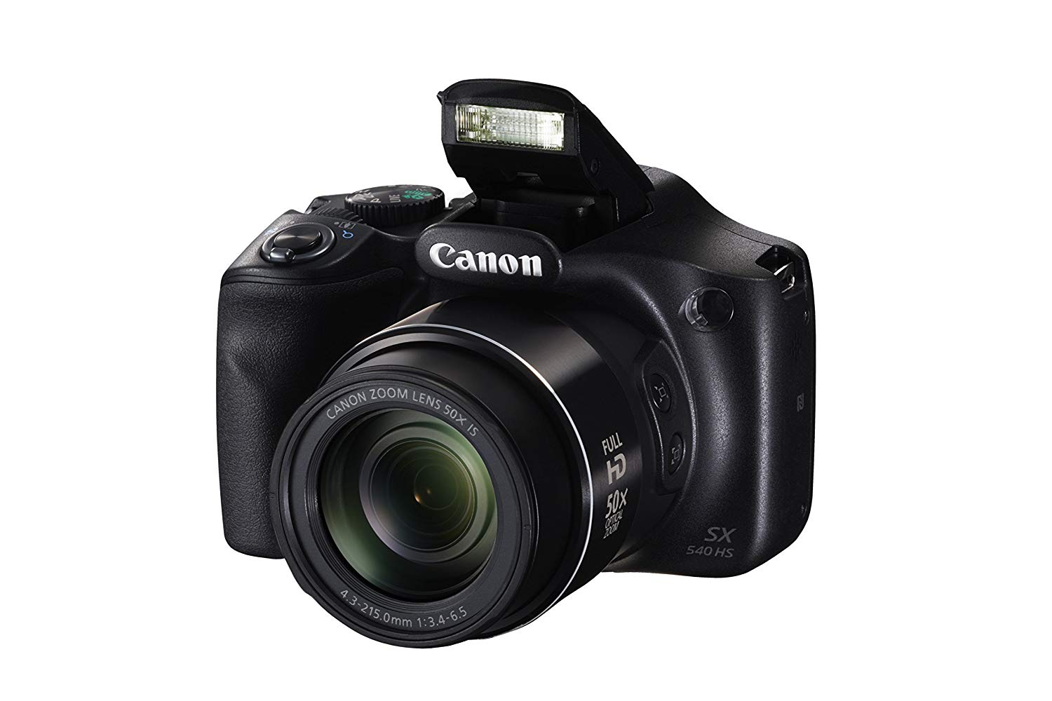 Canon كاميرا PowerShot SX540 HS مع زووم بصري 50x وواي فاي مدمج