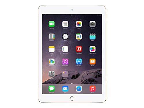 Apple iPad Air 2 MH2P2LL / A 9.7 بوصة 64 جيجا بايت واي فاي + جهاز لوحي مفتوح الخلوي (ذهبي) (مجدد معتمد)