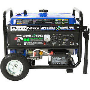 DuroMax XP5500EH Gas/Propane Powered Dual Fuel Portable...
