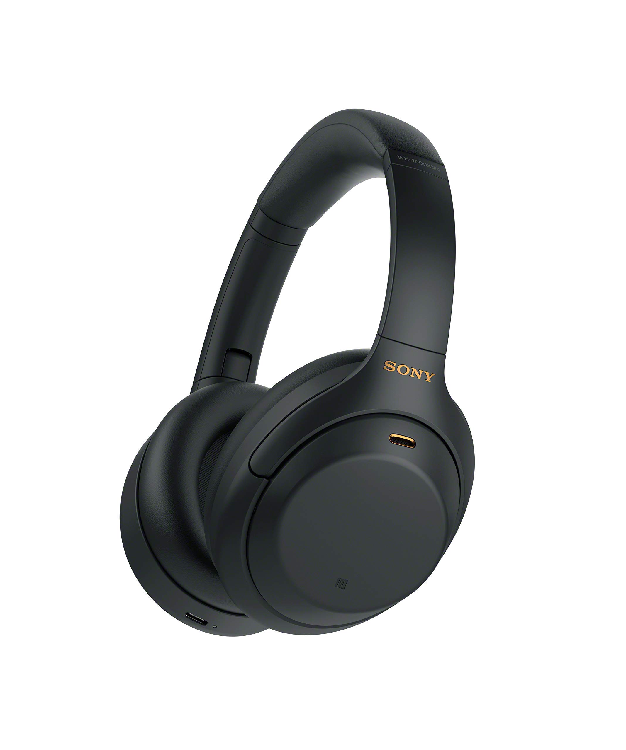 Sony WH-1000XM4 سماعات رأس لاسلكية مانعة للتشويش - أسود (مجدد)