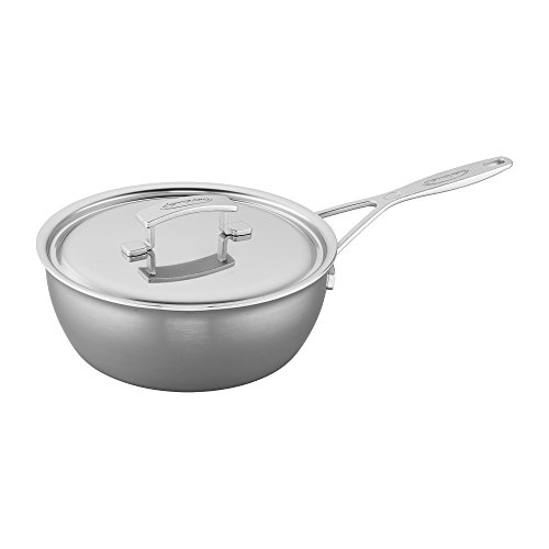 Demeyere صناعة 5-Ply 3.5-qt Stainless Steel Essential P...