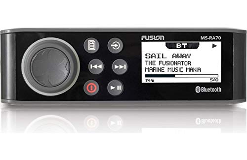 Garmin Fusion MS-RA70 Stereo مع تحكم لاسلكي USB ثنائي ا...
