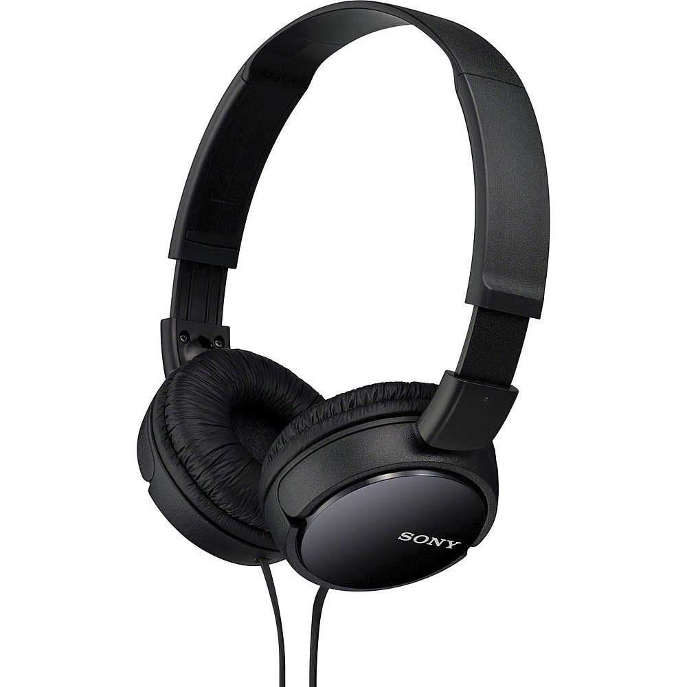 Sony سماعات رأس ستيريو ديناميكية فوق الأذن ZX110 (أسود)
