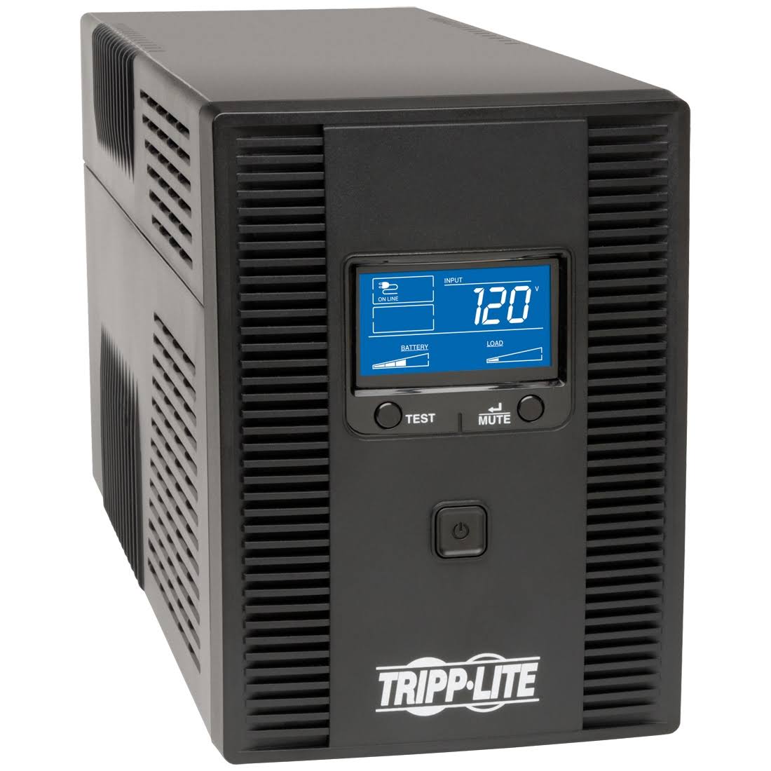 Tripp Lite 1500VA UPS Back Up AVR LCD Display 10 منافذ 120V 810W Tel & Coax Protection USB (OMNI1500LCDT)