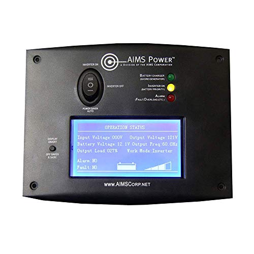 AIMS POWER مفتاح التحكم عن بعد REMOTELF مع شاشة مراقبة LCD