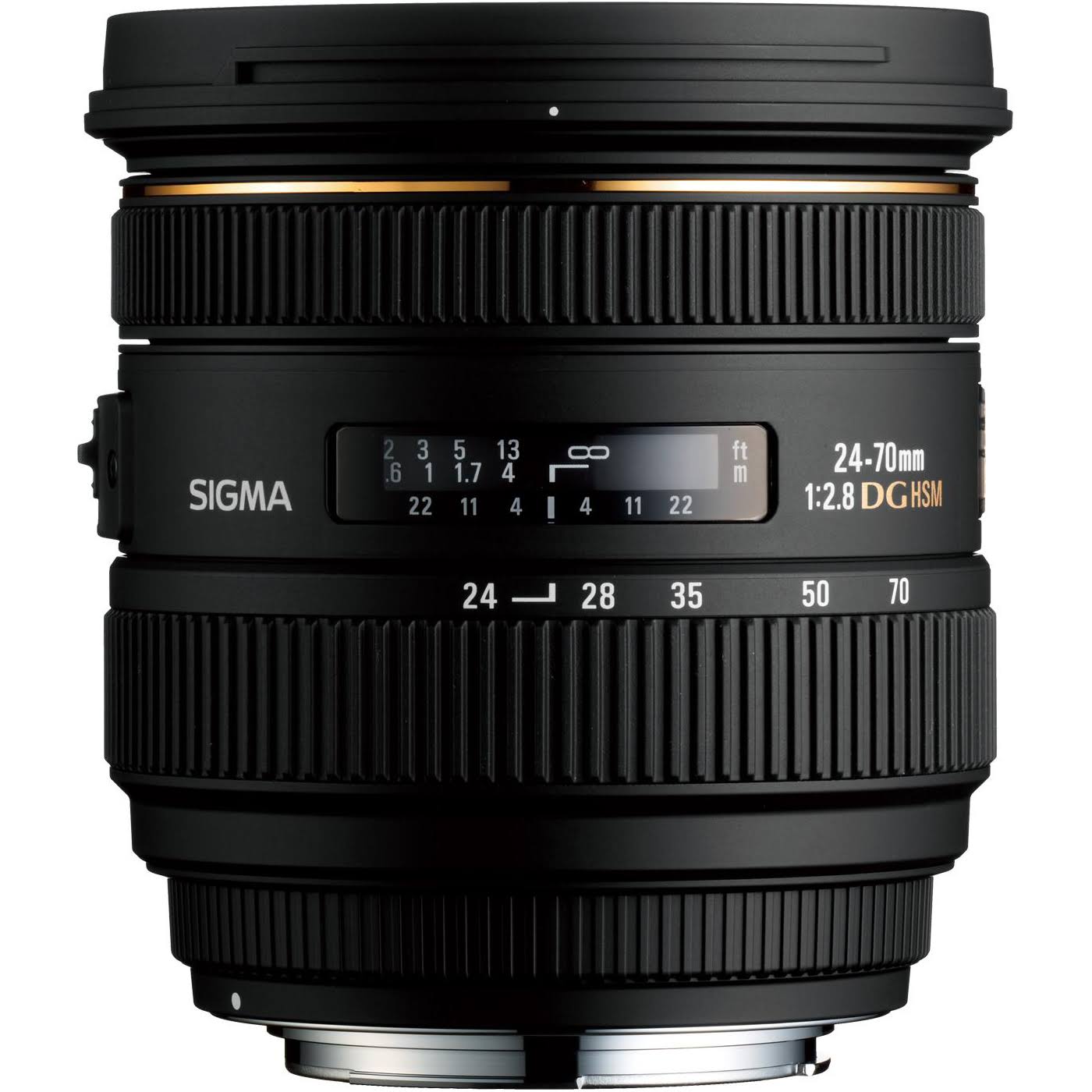 SIGMA 24-70mm f / 2.8 IF EX DG HSM AF عدسة تكبير قياسية لكاميرات كانون SLR الرقمية