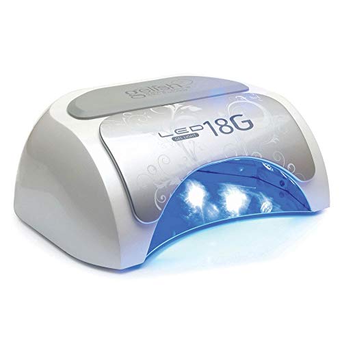 Gelish Harmony 18G Professional Salon Gel Nail Polish Dryer Cure LED ضوء المصباح