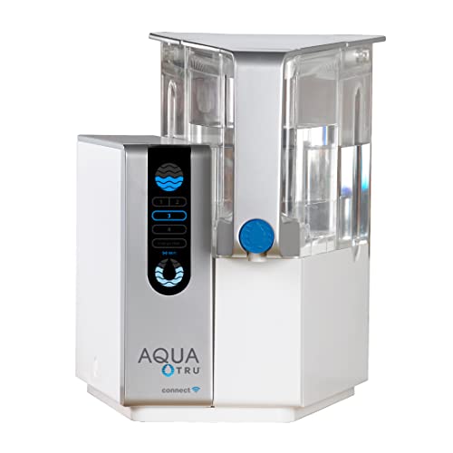 AQUA TRU AquaTru Connect - جهاز ذكي لتنقية المياه على سطح الطاولة مع تطبيق