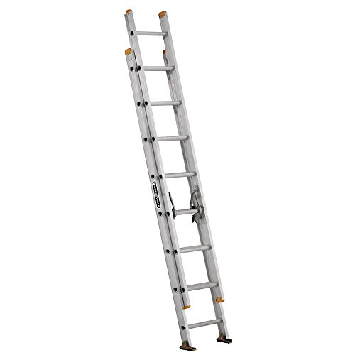 Louisville Ladder سلم تمديد ألمنيوم سعة 250 رطل...