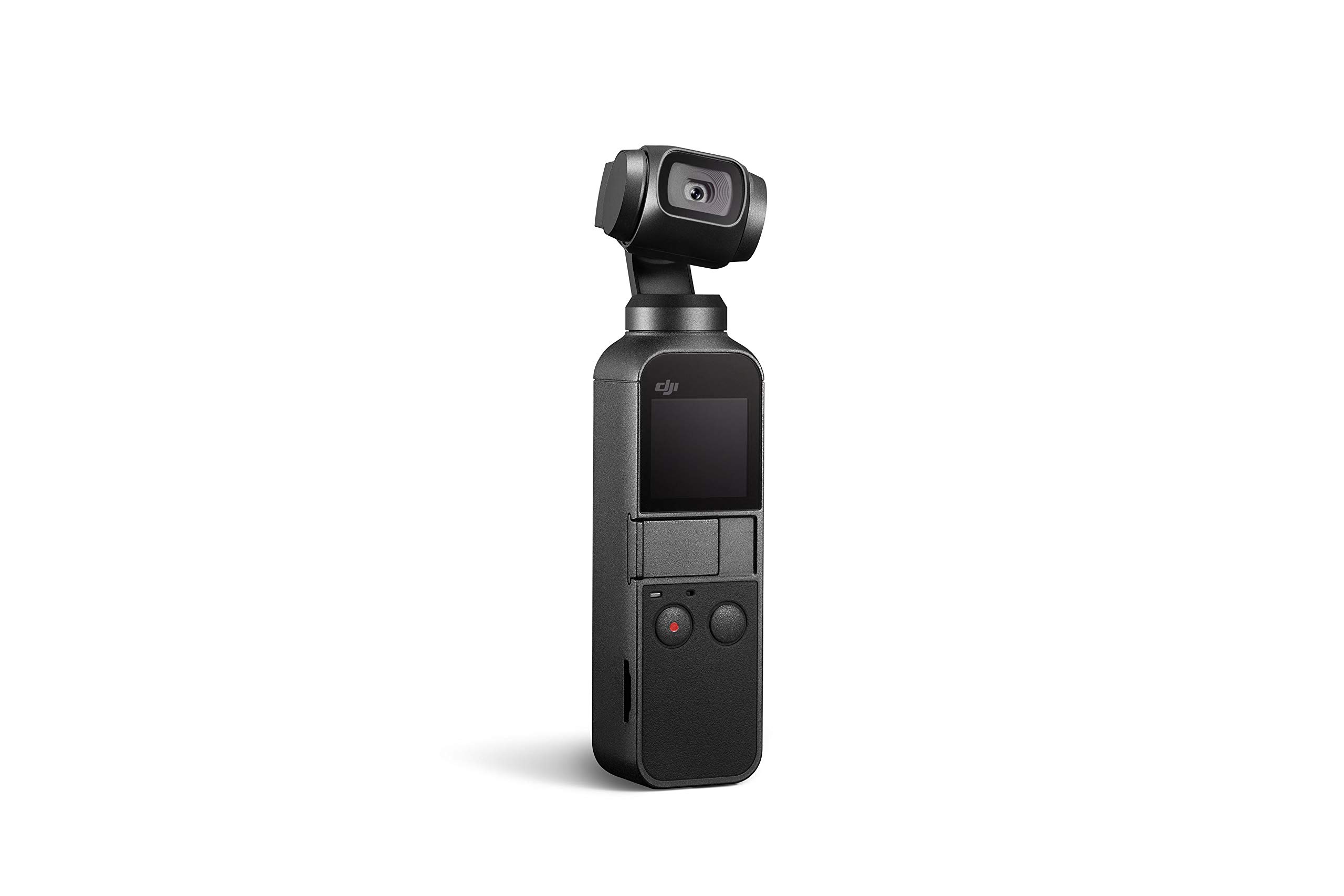 DJI Osmo Pocket - مثبت جيمبال ثلاثي المحاور مع كاميرا مدمجة بدقة 12 ميجابكسل 1 / 2.3 CMOS 4K Video
