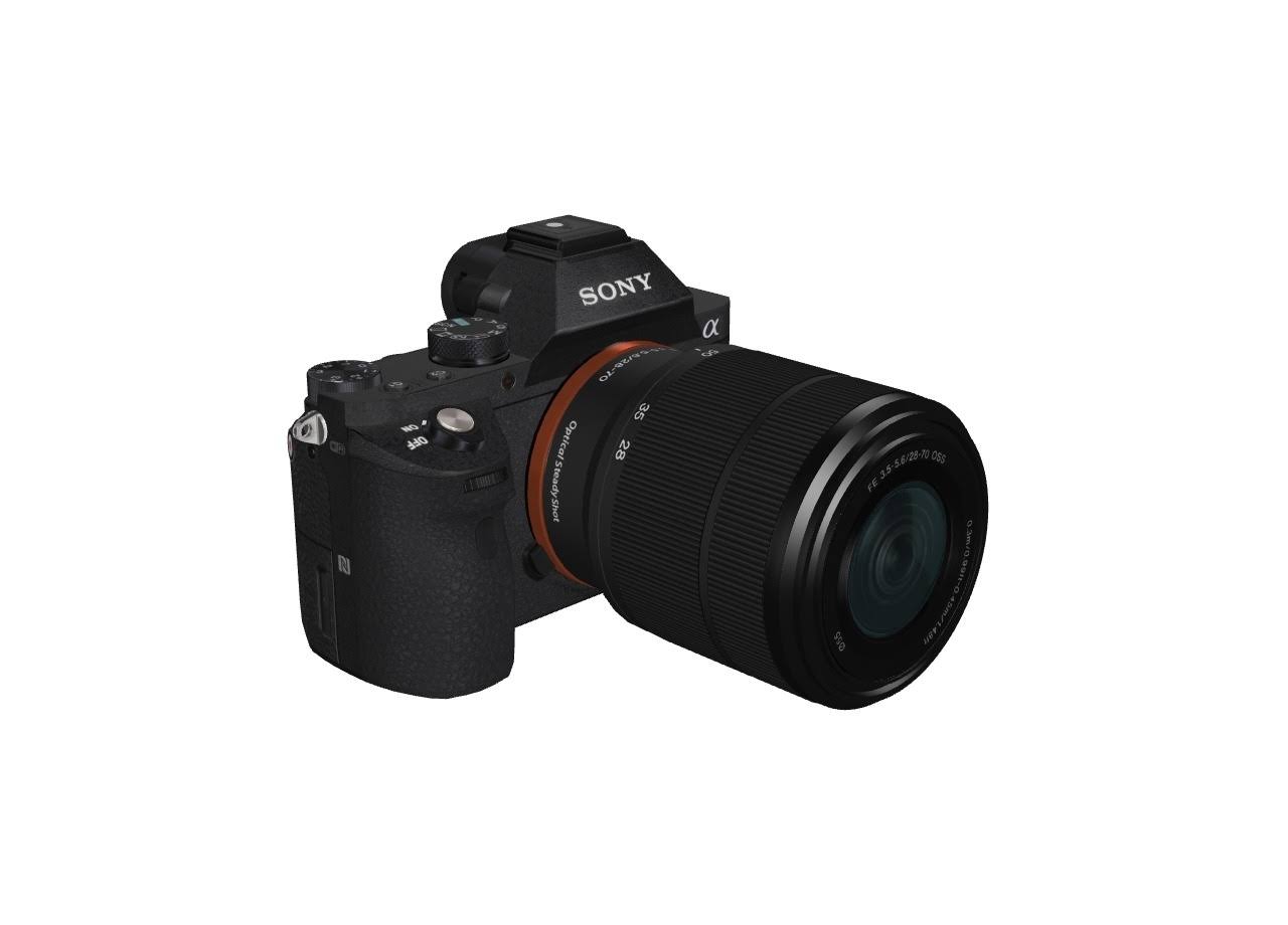 Sony كاميرا ألفا a7IIK الرقمية بدون مرآة مع عدسة مقاس 28-70 ملم