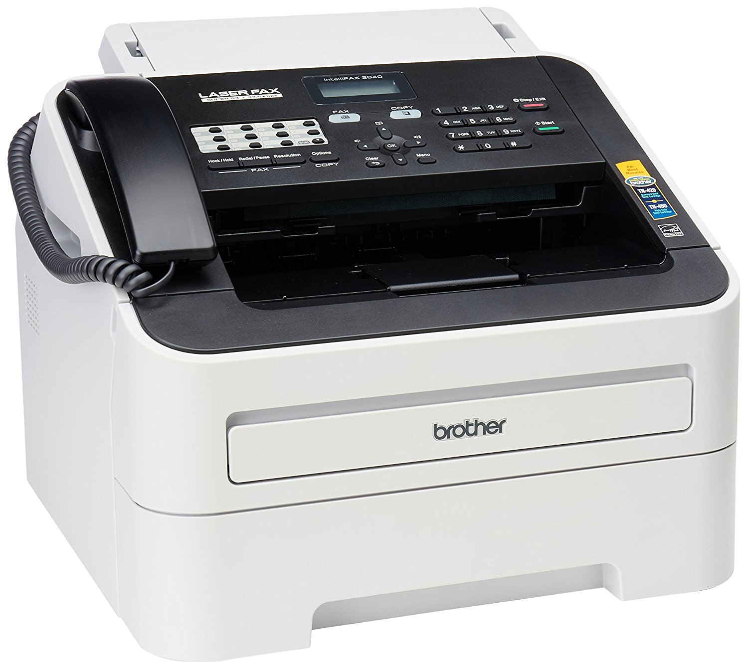 Brother Printer طابعة Brother FAX-2840 عالية السرعة أحا...