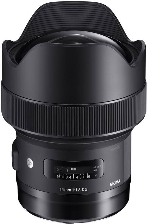SIGMA 14mm f / 1.8 ART DG HSM Lens (لكاميرات Canon EOS)