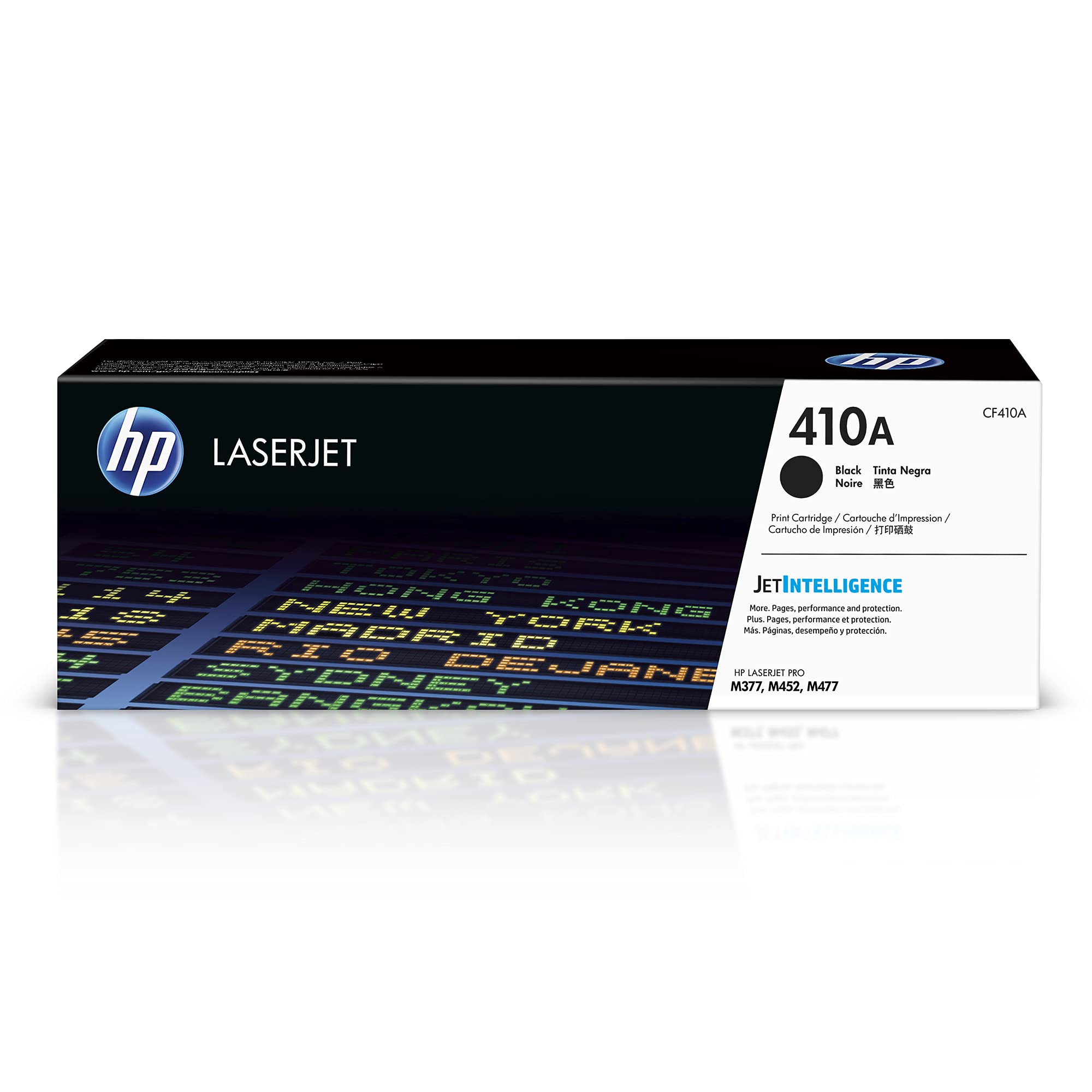 HP خرطوشة حبر أسود 410A | تعمل مع سلسلة Color LaserJet ...