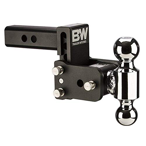 B&W Trailer Hitches السحب والتخزين 3in Drop 3.5in Rise 2x2 5/16 in Dual Ball Size Hitch