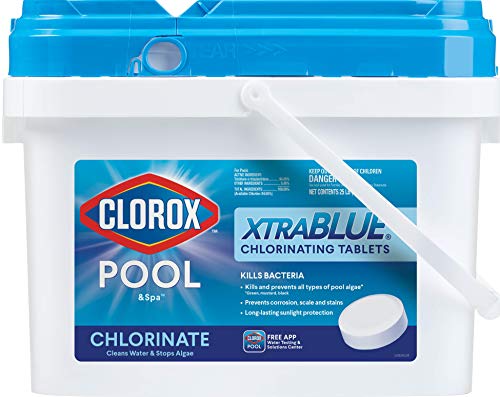 Clorox Pool & Spa XtraBlue 3 أقراص طويلة الأمد بالكلور ...