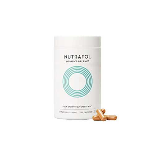  Nutrafol مكمل غذائي لتوازن الشعر النسائي | الأعمار 45+ | ثبت سريريًا أنه يغطي الشعر وفروة الرأس بشكل أكثر سمكًا | يوصى...