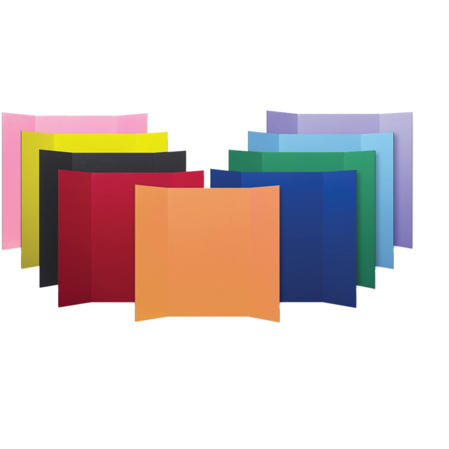 Flipside 36 × 48 1 Ply Color Assortment Project Board حزمة كبيرة من 24