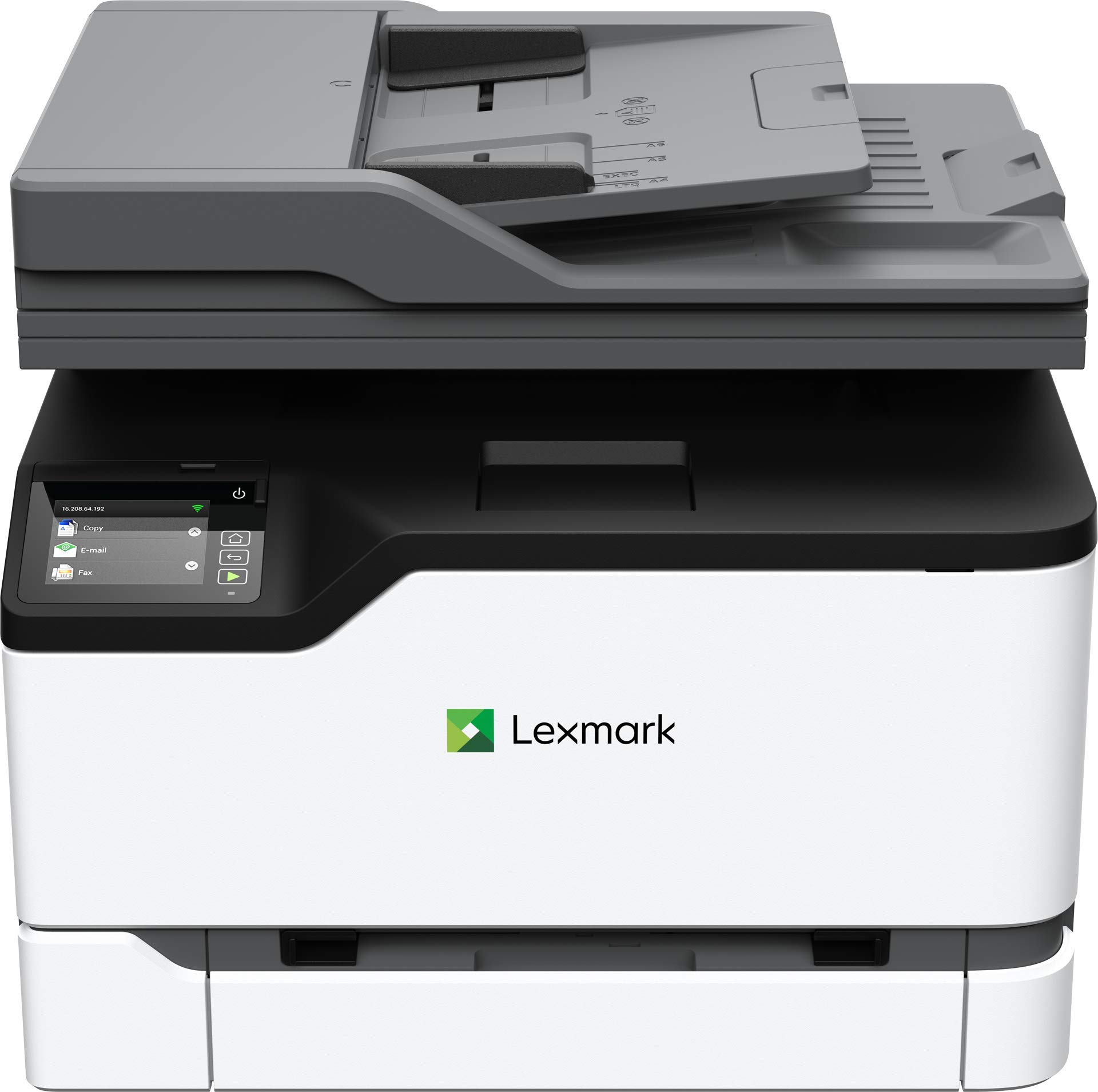  Lexmark طابعة ليزر ملونة متعددة الوظائف MC3326i مزودة بإمكانيات الطباعة والنسخ والمسح الضوئي واللاسلكية والطباعة...