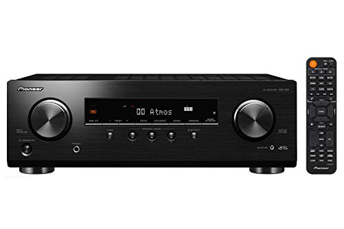 Pioneer VSX-534 Home Audio جهاز استقبال سمارت AV 5.2-Ch HDR10 و Dolby Vision و Atmos و Virtual Enabled 4K و Bluetooth