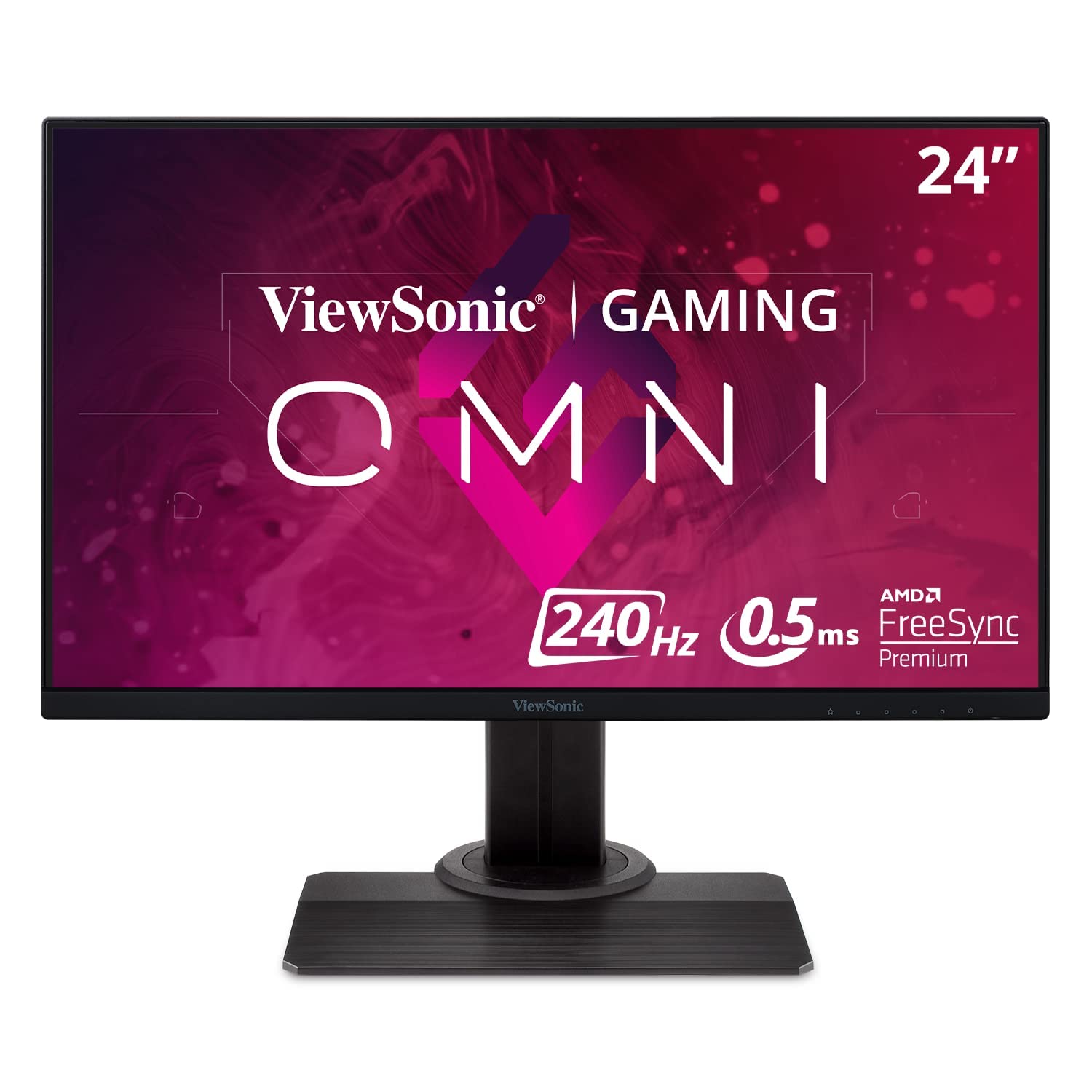  Viewsonic شاشة ألعاب OMNI XG2431 24 بوصة 1080p 0.5 مللي ثانية 240 هرتز مع AMD FreeSync Premium وبيئة العمل المتقدمة والعناية بالعين ومنفذ...