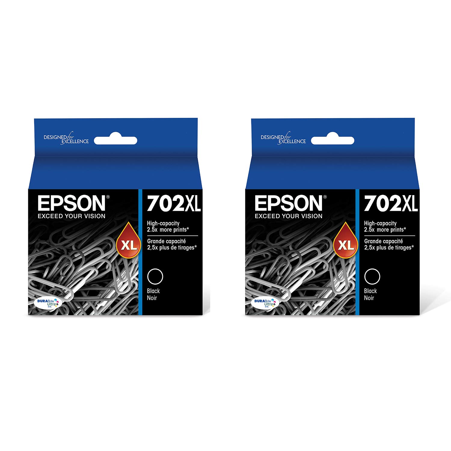 Epson خرطوشة حبر فائقة السعة T702XL120 DURABrite...