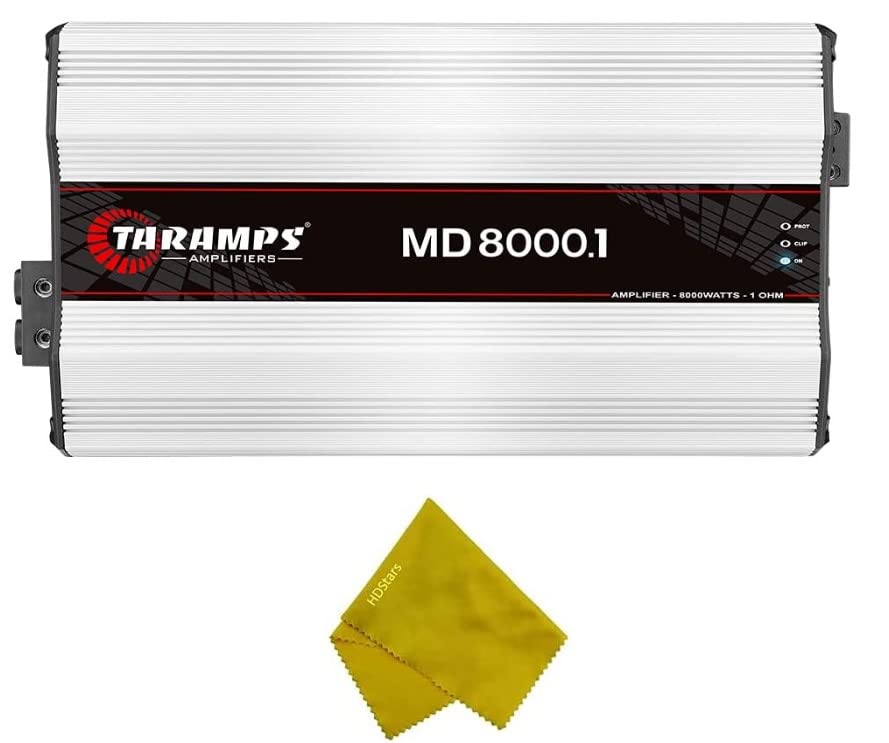 Taramp MD 8000.1 1 أوم قناة 8000 واط 1OHM RMS وحدة مكبر أحادي الفئة D
