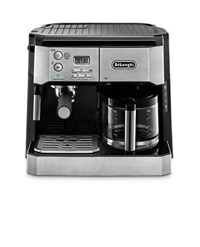 De'Longhi DeLonghi BCO430 Combination Pump Espresso وآلة صنع القهوة بالتنقيط سعة 10 أكواب مع عصا الرغوة