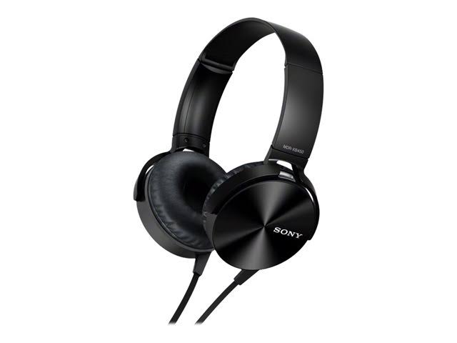 Sony سماعة الهاتف الذكي MDRXB450AP Extra Bass (أسود)