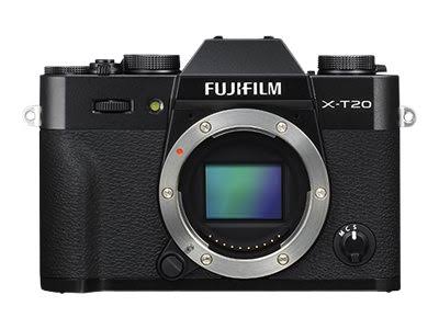 Fujifilm فوجي فيلم X-T20 كاميرا رقمية بدون مرآة - أسود (الهيكل فقط)