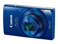 Canon كاميرا PowerShot ELPH 190 IS (زرقاء) مع زووم بصري 10x وشبكة Wi-Fi مدمجة