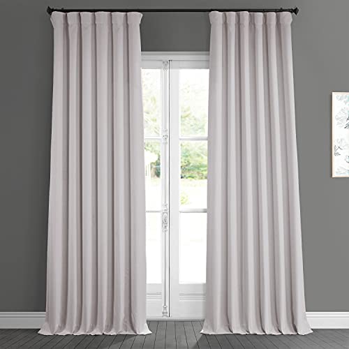 HPD Half Price Drapes ستارة مظلمة لغرفة المعيشة مصنوعة من الكتان الصناعي