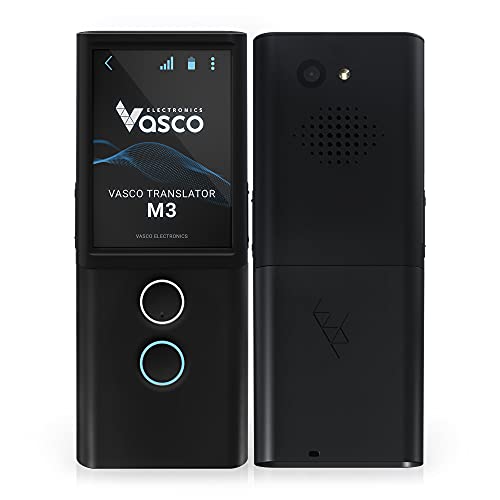  Vasco Electronics جهاز مترجم اللغة Vasco M3 | المترجم الوحيد الذي يمتلك إنترنت مجاني وغير محدود في 200 دولة | ترجمة الصور | ماركة...