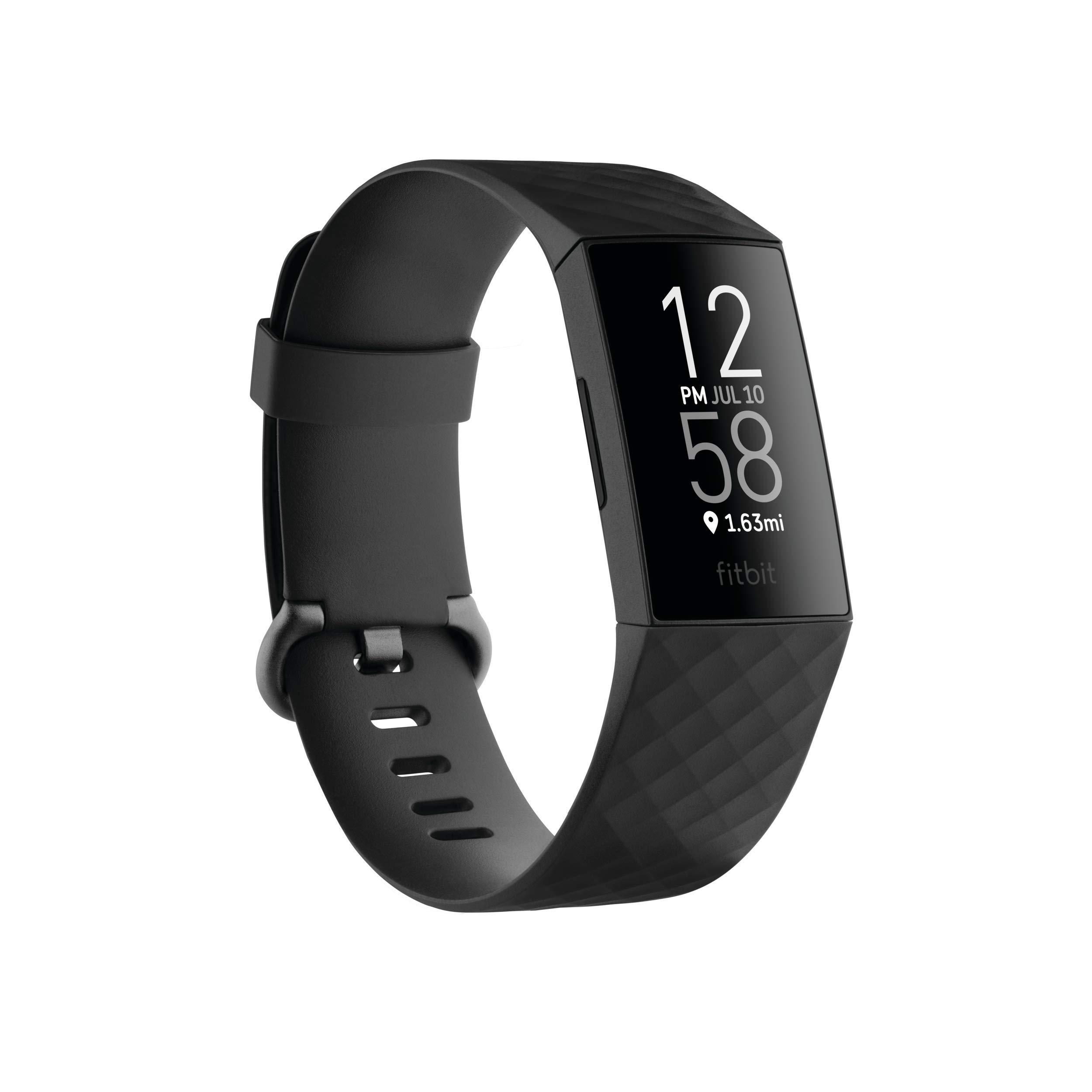 Fitbit متتبع Charge 4 للياقة البدنية والنشاط مع GPS مدم...